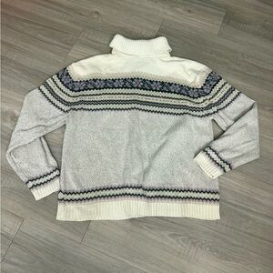 Northern Reflections Turtleneck Sweater